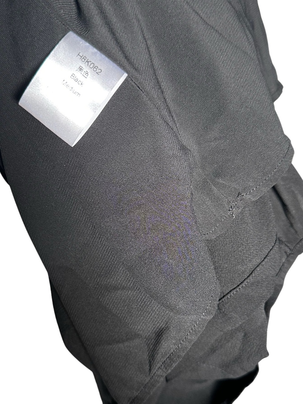 H&M Black Shorts Halter Neck Romper with Tie Size Medium Like New Elastic waist - Picture 8 of 10